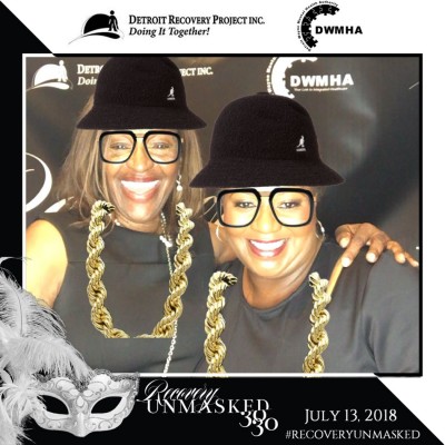Recovery Unmasked Photo Booth
